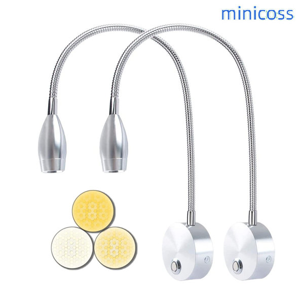 MINICOSS Reading Light For Bed Headboard, Bed Reading Lamp, Bed Lights